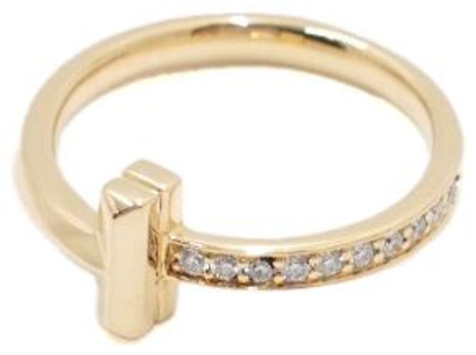 Tiffany & Co Gelbgold Ring mit Carat Diamant Größe - Ansicht 2