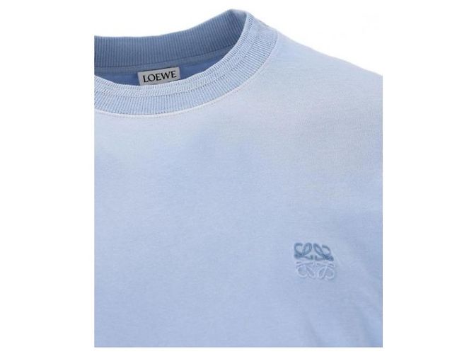 Loewe T-Shirt Regular Fit Blau Baumwolle - Ansicht 6
