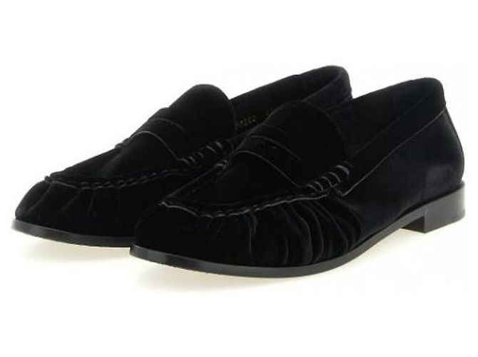 Autre Marque Mocassino SAINT LAURENT GVOAI Nero Velluto - vista 5
