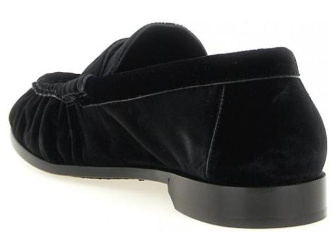 Autre Marque Mocassino SAINT LAURENT GVOAI Nero Velluto - vista 7