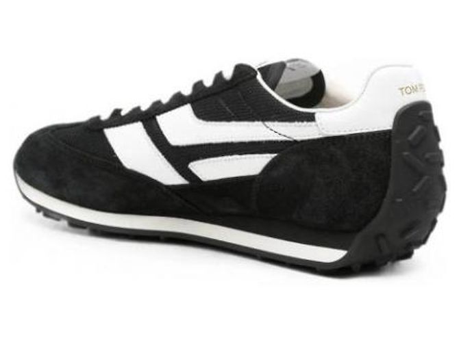 Tom Ford Baskets en mélange de daim NNP - vue 5