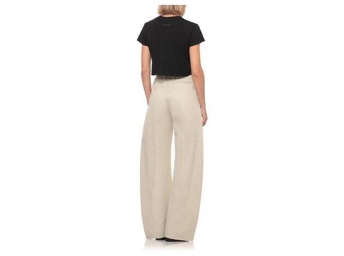 Maison Martin Margiela Camiseta Oversize con Estampado Invertido - vista 6
