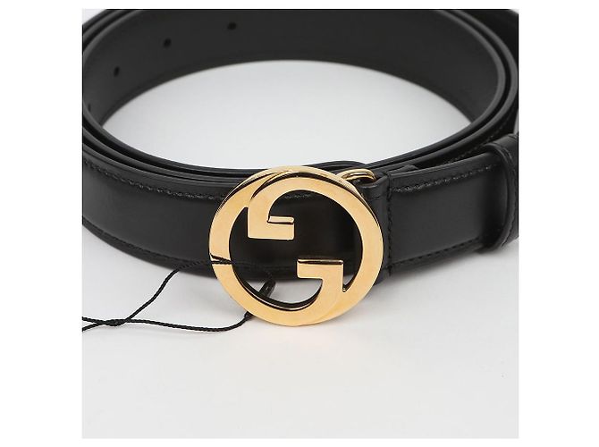 Gucci Blondie Ledergürtel Schwarz - Ansicht 3