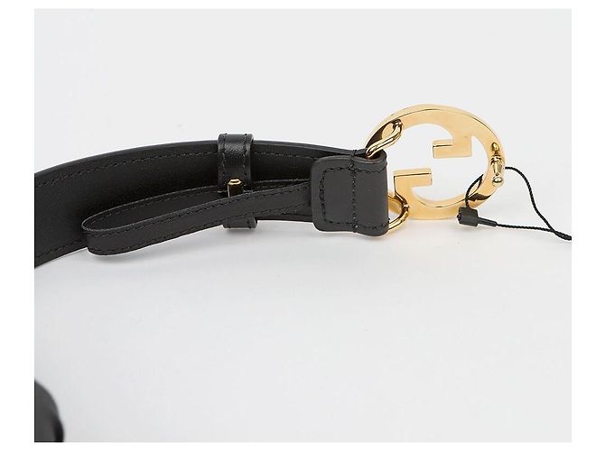 Gucci Blondie Ledergürtel Schwarz - Ansicht 5