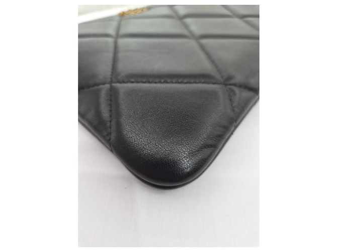 Chanel Clutch media in lambskin - vista 18