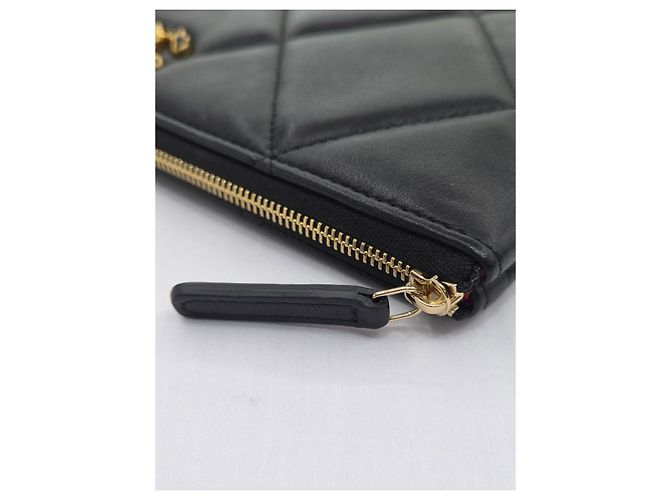 Chanel Clutch media in lambskin - vista 21