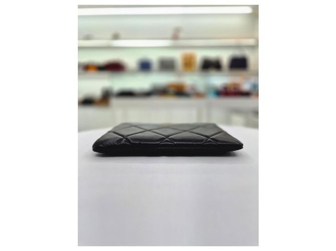 Chanel Clutch media in lambskin - vista 7