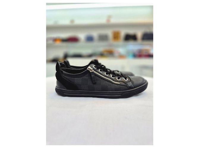 Louis Vuitton Sneaker aus Canvas mit Reißverschluss - Ansicht 6