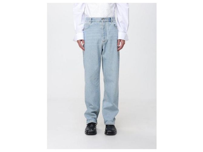 Bottega Veneta Jeans Wide Leg Sky Bleach - vista 4