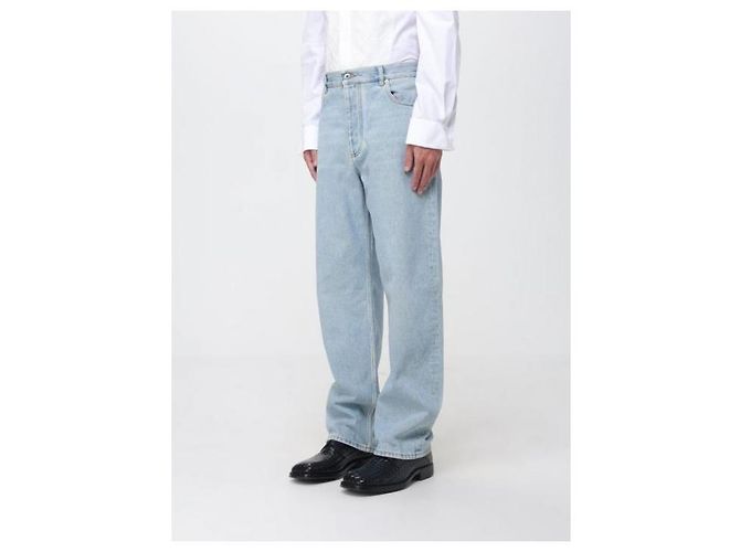 Bottega Veneta Jeans Wide Leg Sky Bleach - vista 7