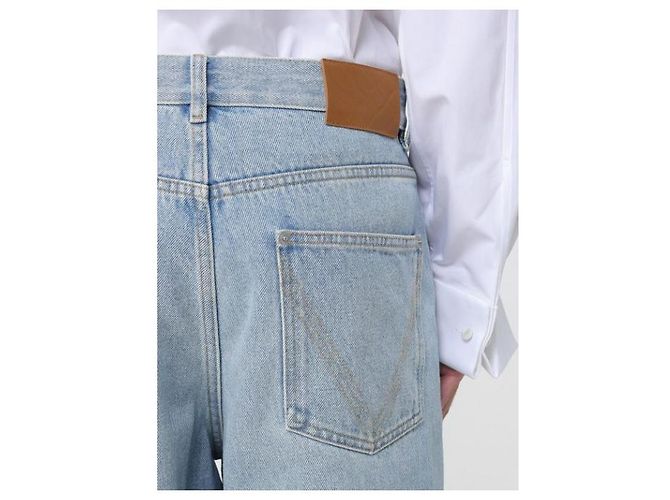 Bottega Veneta Jeans Wide Leg Sky Bleach - vista 8
