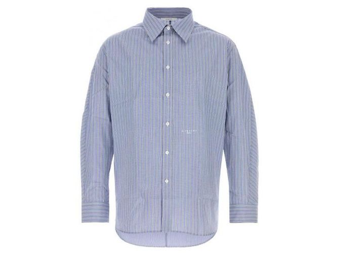 Givenchy Camisa de popeline de algodão com riscas - vista 4