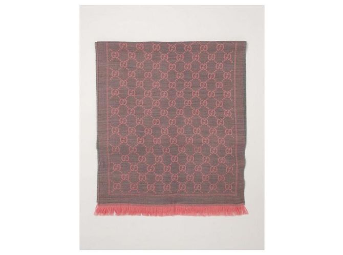 Gucci Wollschal Rosa - Ansicht 4