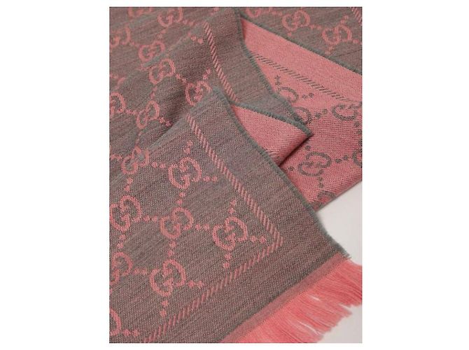 Gucci Wollschal Rosa - Ansicht 6
