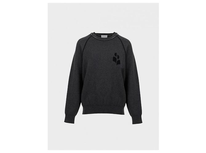 Pull Isabel Marant Anthracite Noir - vue 4