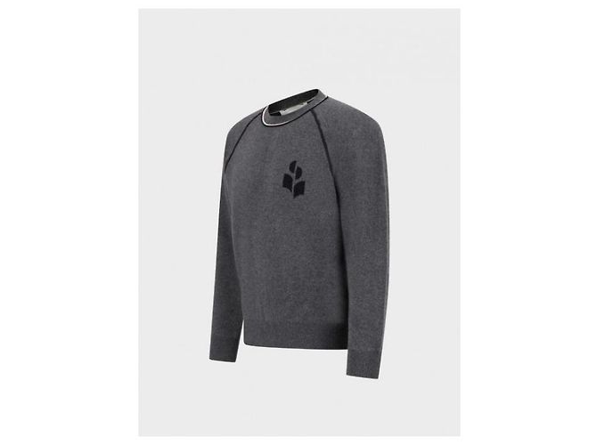 Pull Isabel Marant Anthracite Noir - vue 6