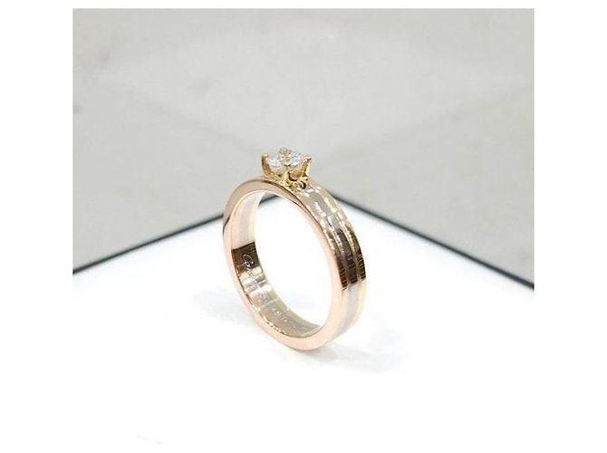 Cartier Diamond Bandon Louis Solitär-Ehering - Ansicht 4