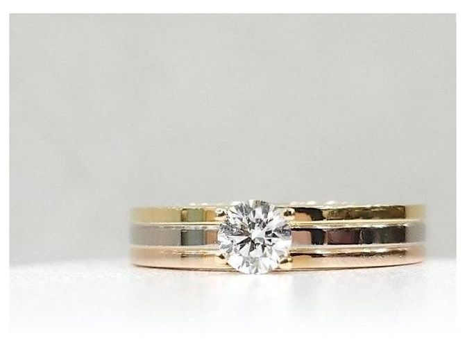 Cartier Diamond Bandon Louis Solitär-Ehering - Ansicht 5