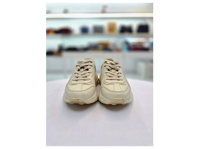 Gucci Laiton Disc Print Ivory Sneaker - Ansicht 3