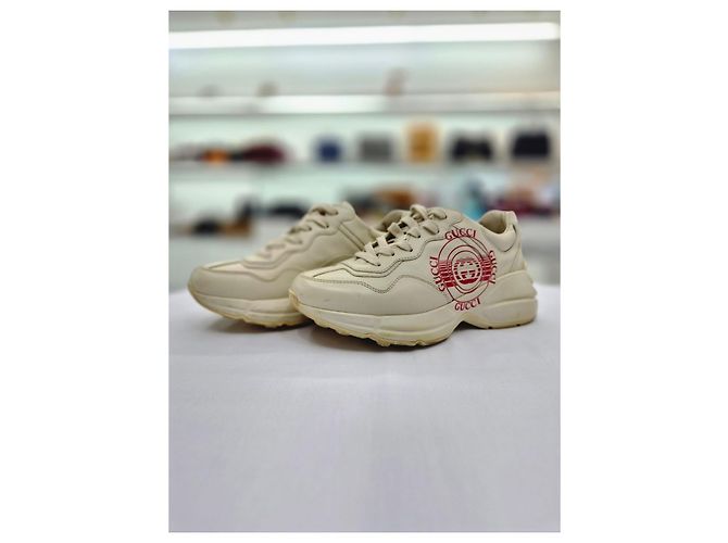 Gucci Laiton Disc Print Ivory Sneaker - Ansicht 5