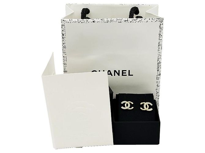 Chanel CC Mark Coco Mark Gold Ohrringe - Ansicht 3