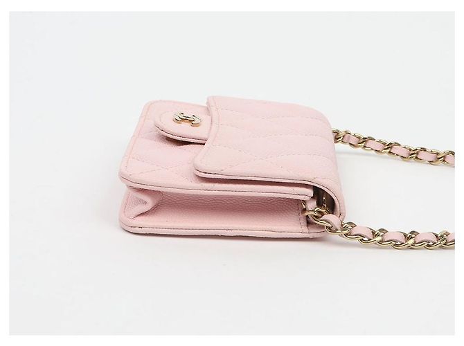 Chanel Borsa a tracolla Mini WOC Caviar Classic - vista 5