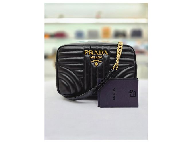 Prada Diagram Mini Camera Crossbody - vista 9