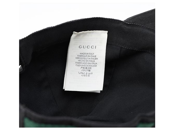 Gucci Web GG Canvas Cap Schwarz - Ansicht 8