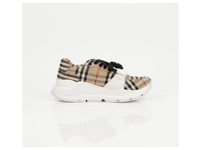 Burberry Baskets Vintage Check - vue 10