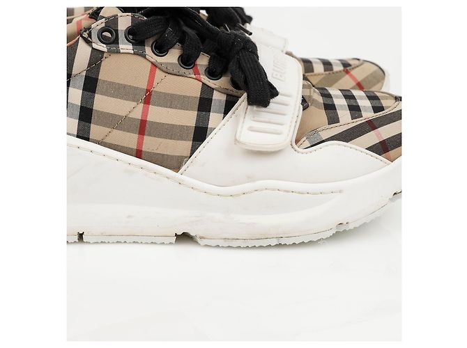 Burberry Baskets Vintage Check - vue 4