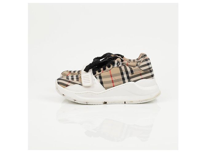 Burberry Baskets Vintage Check - vue 8