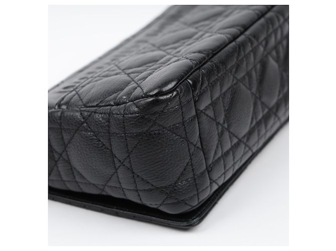 Dior Picca borsa a tracolla Cannage nera - vista 11