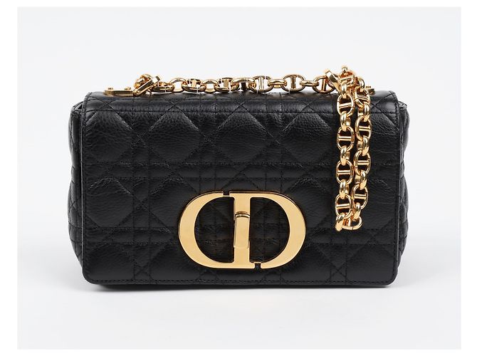 Dior Picca borsa a tracolla Cannage nera - vista 2