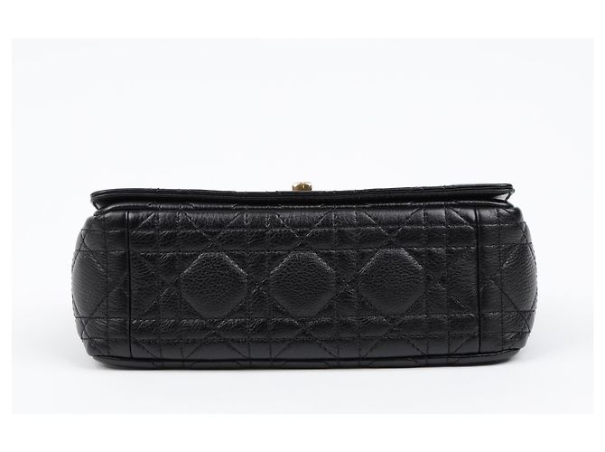 Dior Picca borsa a tracolla Cannage nera - vista 7