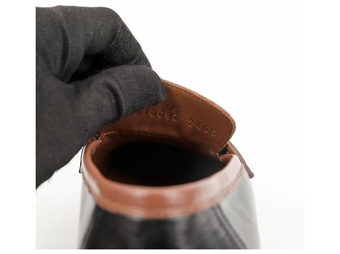 Mocassini Royal Hermès in pelle marrone - vista 11