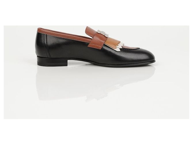 Mocassini Royal Hermès in pelle marrone - vista 7