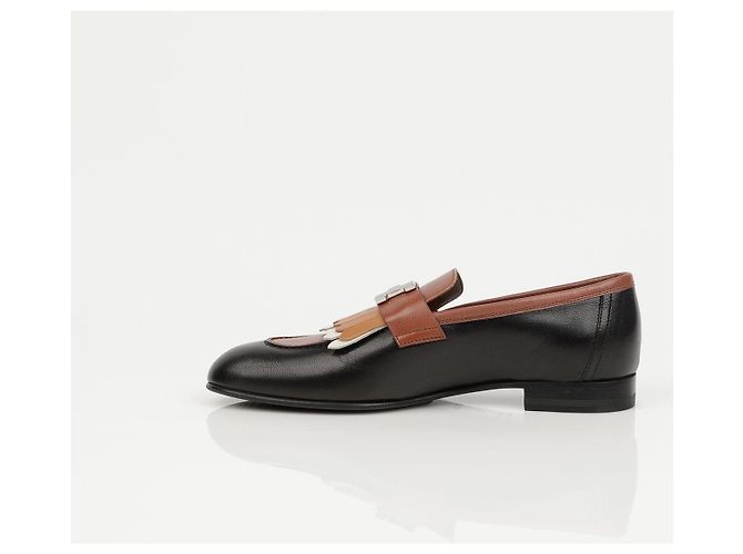 Mocassini Royal Hermès in pelle marrone - vista 8