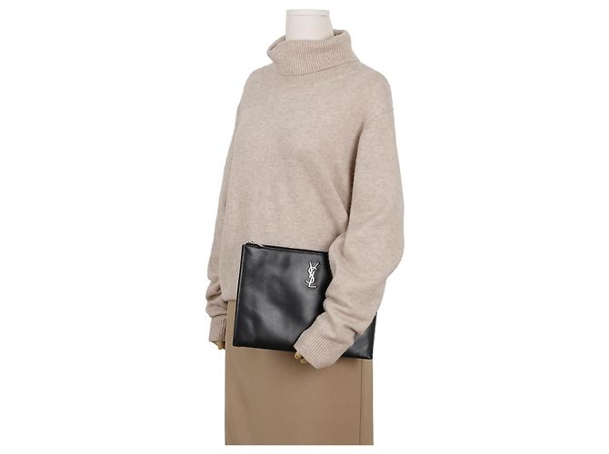 Autre Marque Custodia per tablet Cassandra in pelle liscia Nero - vista 14
