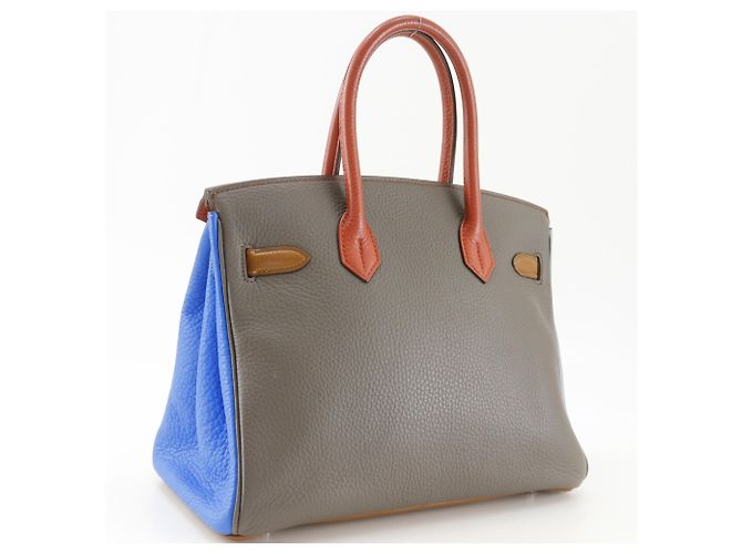 Hermès Borsa Hermes Birkin Harlequin 30 - vista 3