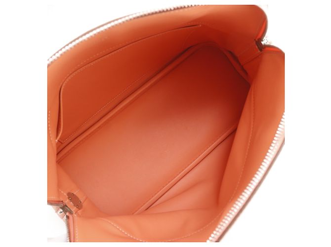 Hermès Borsa Hermes Bolide 31 in Crevette Pink - vista 6