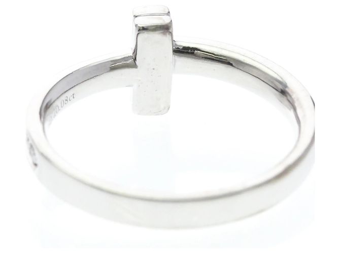 Autre Marque Tiffany T One Ring Diamant in Weißgold - Ansicht 7