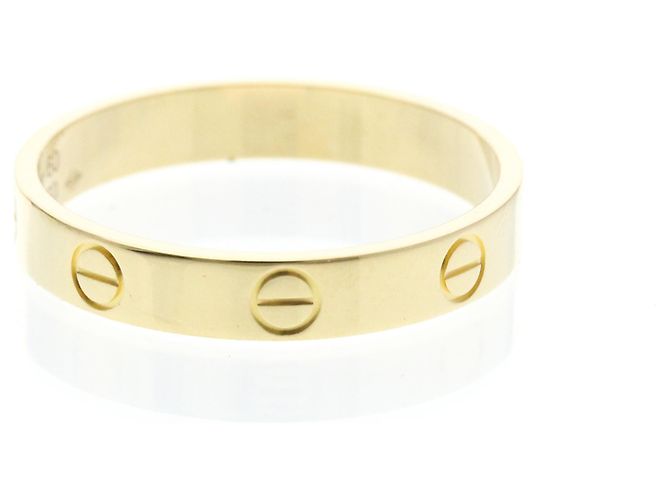 Anello Cartier Mini Love in oro giallo - vista 4
