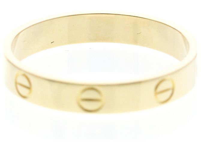 Anello Cartier Mini Love in oro giallo - vista 7