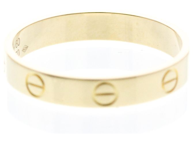 Anello Cartier Mini Love in oro giallo - vista 8