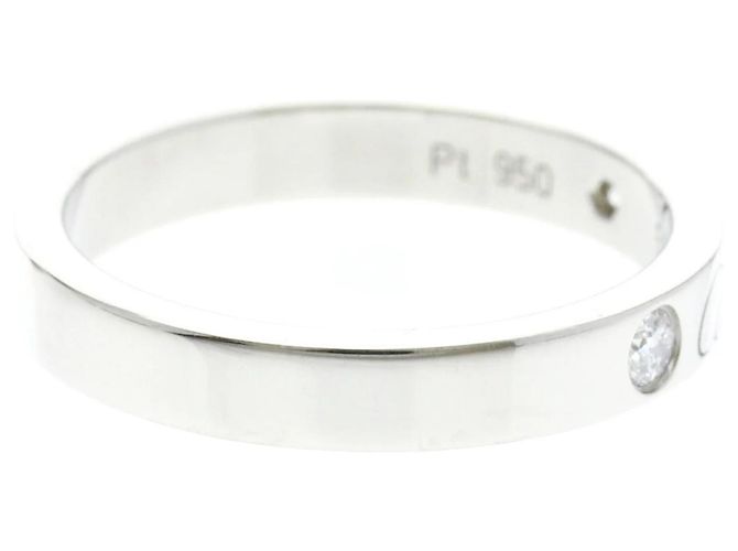 Alianza C de Cartier con diamantes - vista 7