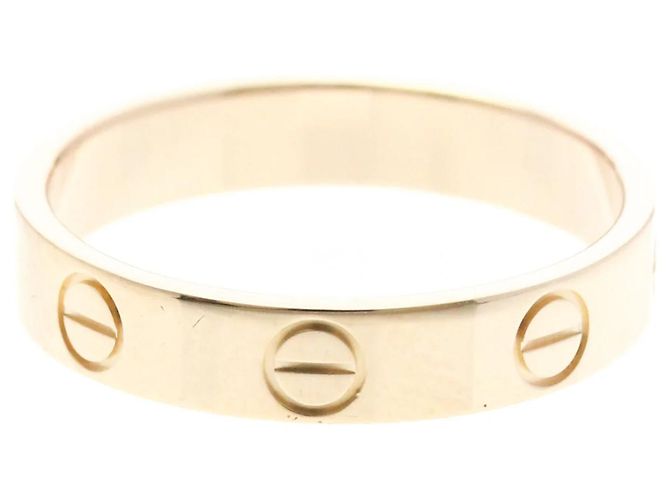 Anello Cartier Mini Love in oro rosa - vista 4