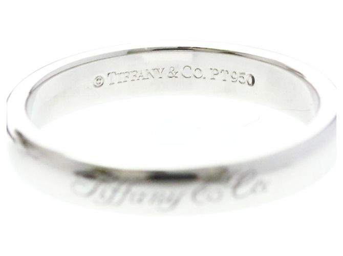 Autre Marque Tiffany Notes Lucida Bandring aus Platin - Ansicht 5