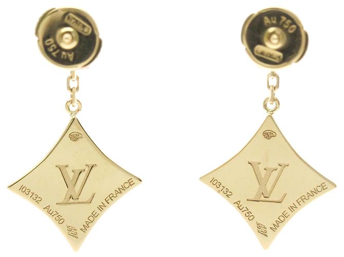 Orecchini a goccia Louis Vuitton Star Blossom - vista 3