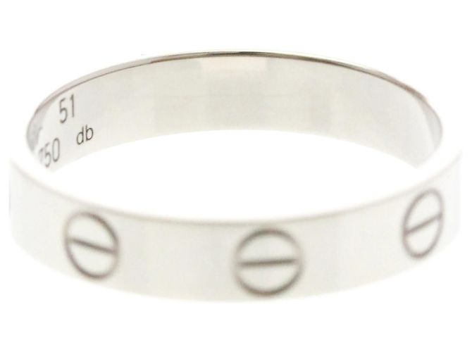 Cartier Mini Love Ring in Weißgold - Ansicht 8