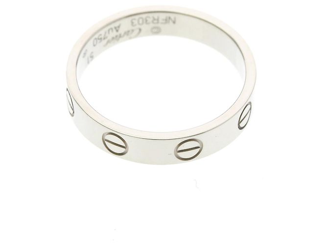 Cartier Mini Love Ring in Weißgold - Ansicht 9